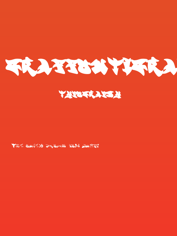 graffontigradientfill Poster