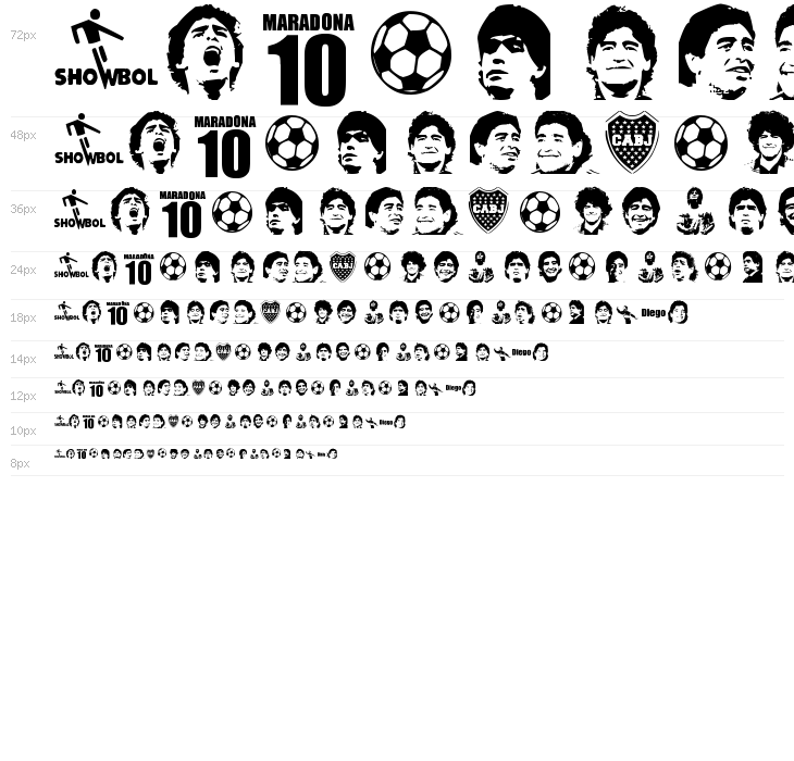 grande maradona Waterfall