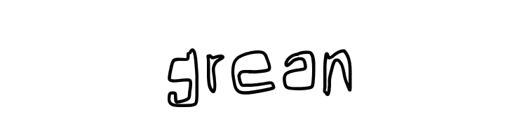 grean  Free Fonts Download