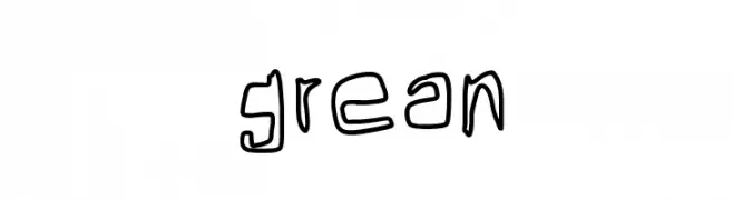 grean  Скачать бесплатные шрифты