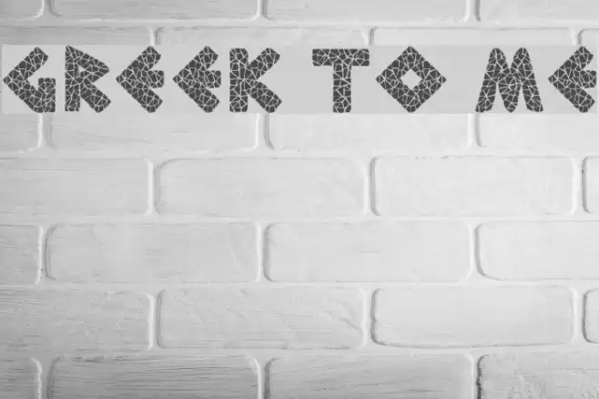 greek to me خط examples