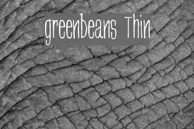greenbeans Thin Polices examples
