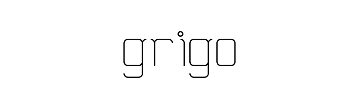 grigo  Free Fonts Download