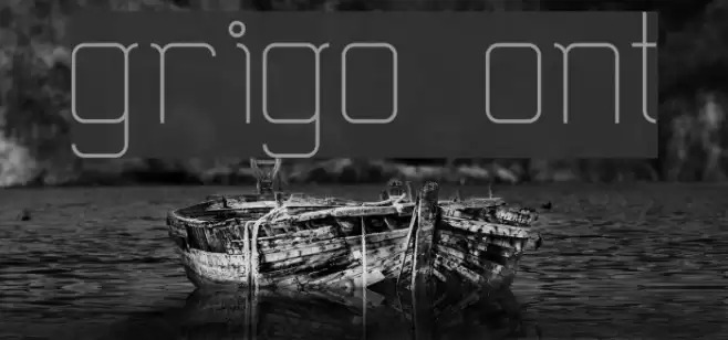 grigo Font examples