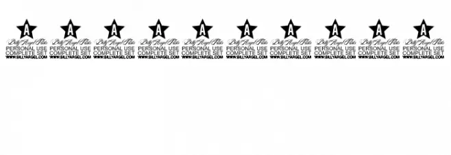 groOvEd PERSONAL USE Regular Font OTHER CHARS