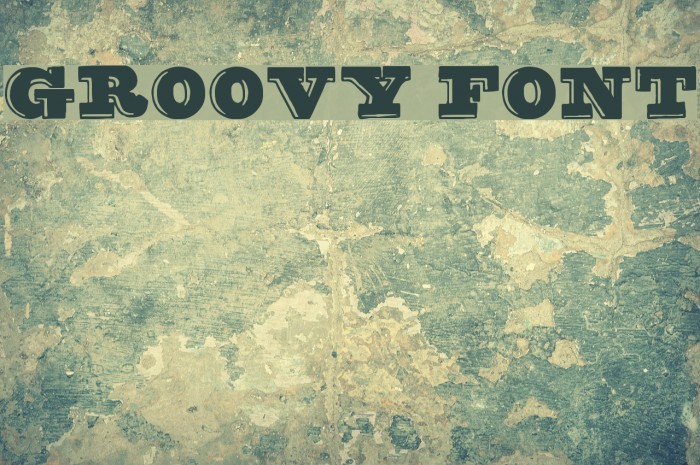 groovy font Font examples