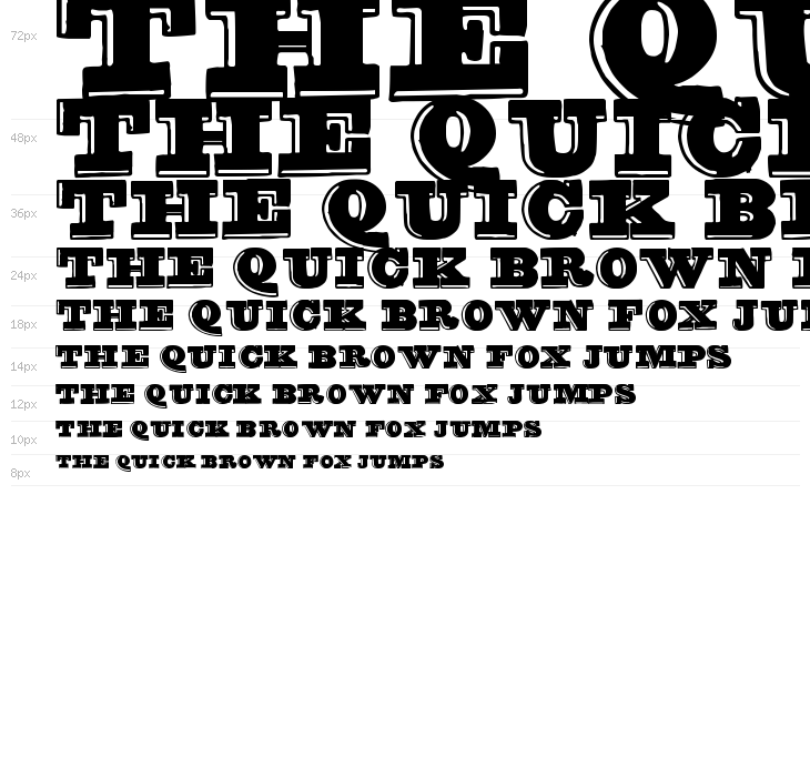 groovy font Waterfall