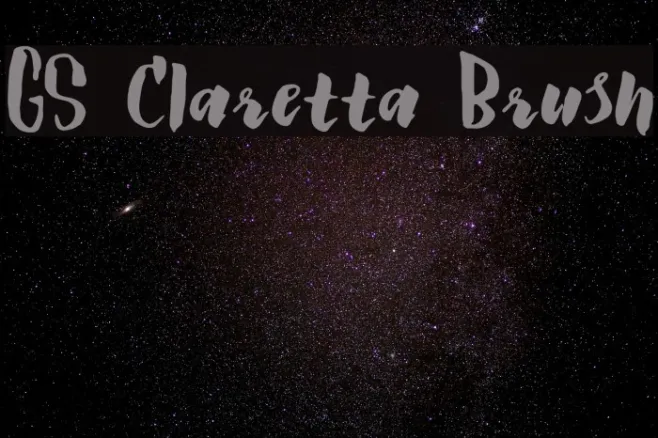 GS Claretta Brush Example 2
