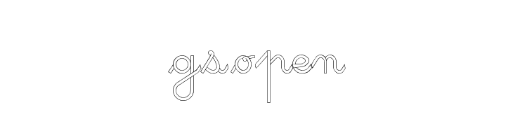 GS Open  font caratteri gratis