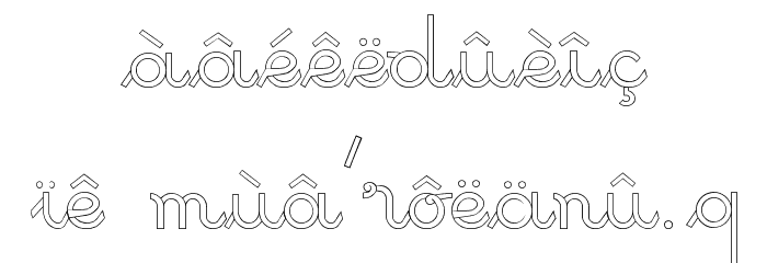 GS Open Font OTHER CHARS