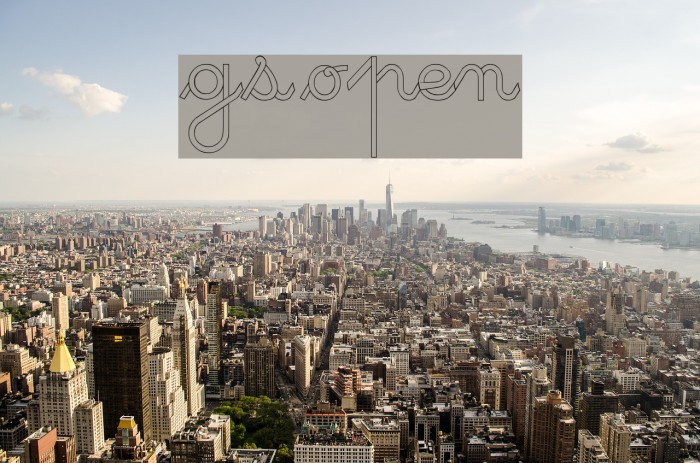 GS Open Font examples