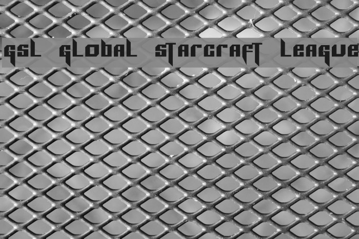 GSL [Global StarCraft League] Example 1