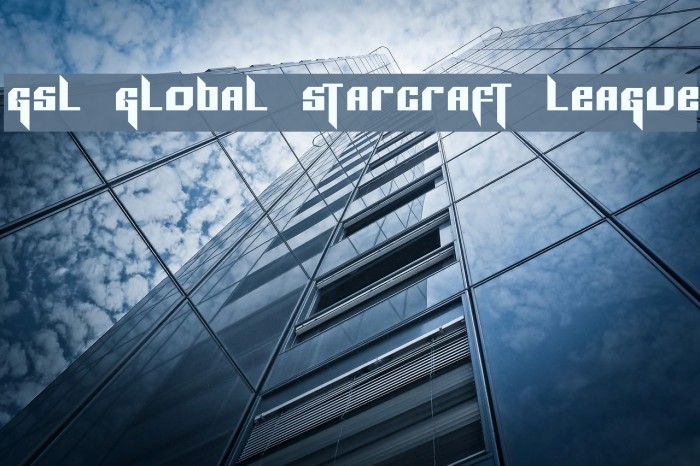 GSL [Global StarCraft League] Example 3