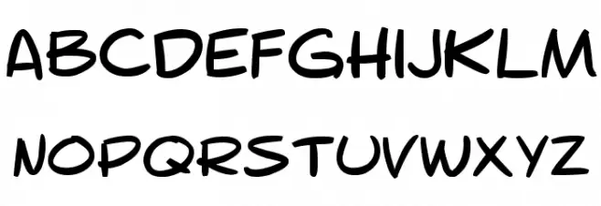 gsmfont Caratteri MINUSCOLO