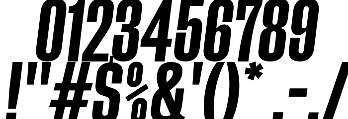GT Proelium Italic Font OTHER CHARS