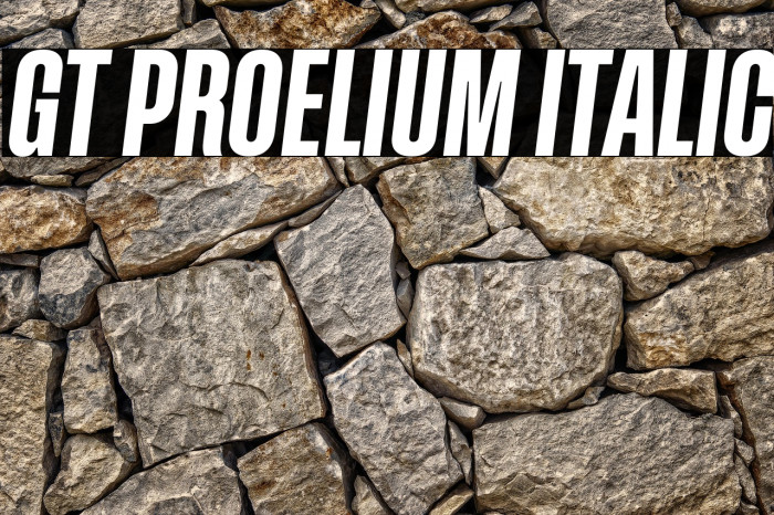 GT Proelium Italic Example 1