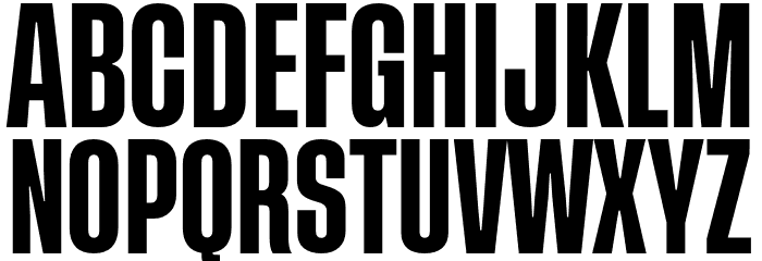 GT Proelium Font UPPERCASE