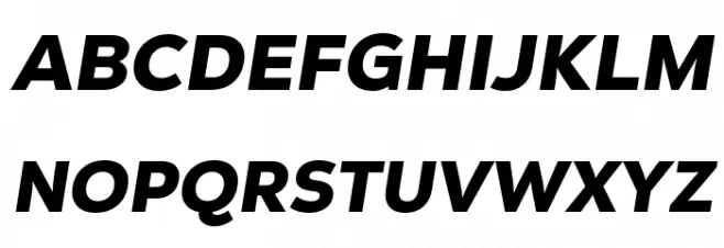 GT Vice City Sans - Black Italic 字体 大写