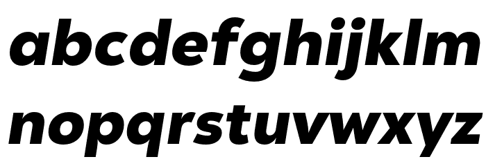 GT Vice City Sans - Black Italic Fonte MINÚSCULAS