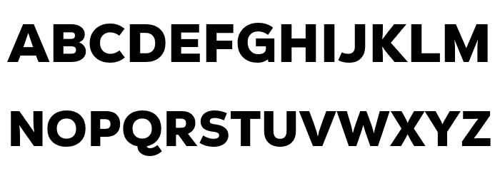 GT Vice City Sans - Black Font UPPERCASE