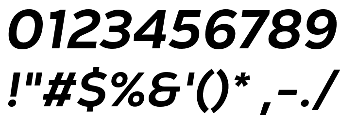 GT Vice City Sans - Bold Italic Font OTHER CHARS