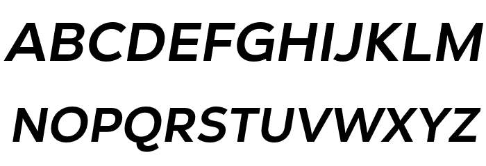 GT Vice City Sans - Bold Italic Font UPPERCASE
