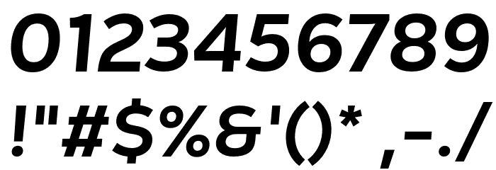 GT Vice City Sans - Bold Soft Italic Polices AUTRES CHARS