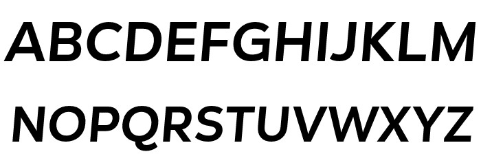 GT Vice City Sans - Bold Soft Italic Polices MAJUSCULES
