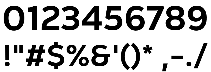 GT Vice City Sans - Bold Font OTHER CHARS