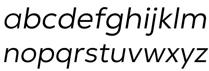 GT Vice City Sans - Book Italic Font Litere mici