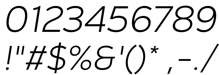 GT Vice City Sans - Light Italic لخطوط تنزيل حرف أخرى