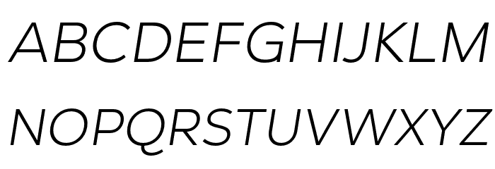 GT Vice City Sans - Light Italic لخطوط تنزيل الأحرف الكبيرة