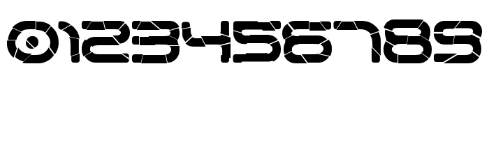 Gtek Broken Font OTHER CHARS