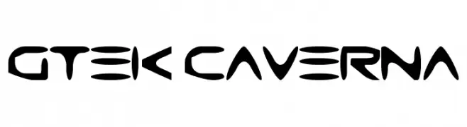 Gtek Caverna  フリーフォントのダウンロード