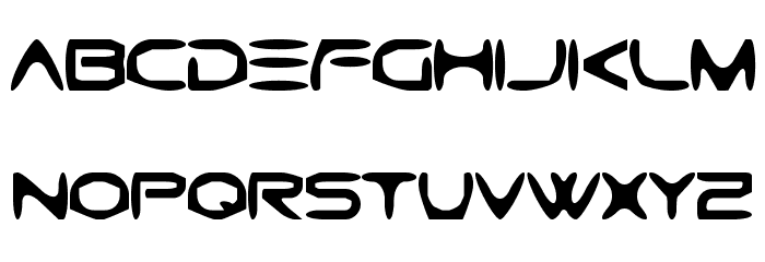 Gtek Caverna Font LOWERCASE