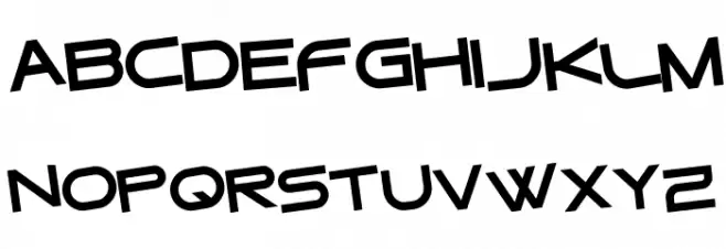 Gtek Regular 字体 大写