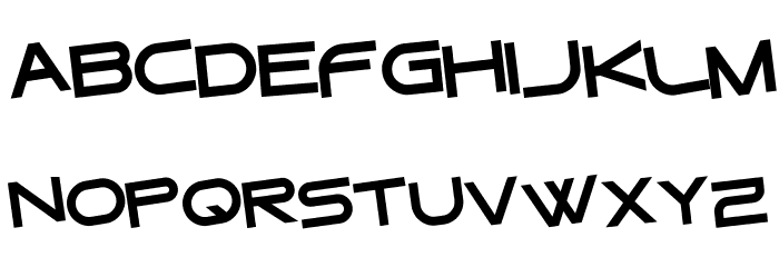 Gtek Regular Font LOWERCASE