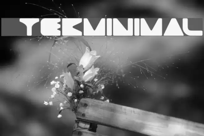 Gtekminimal Font examples