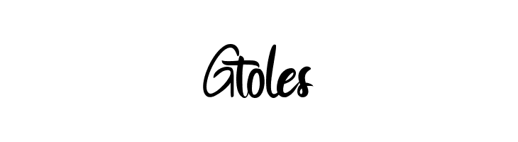 Gtoles  font caratteri gratis