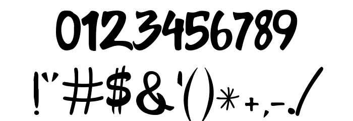 Gtoles Font OTHER CHARS
