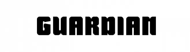 GUARDIAN  Fuentes Gratis Descargar