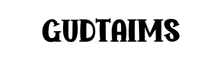 GUDTAIMS  Скачать бесплатные шрифты