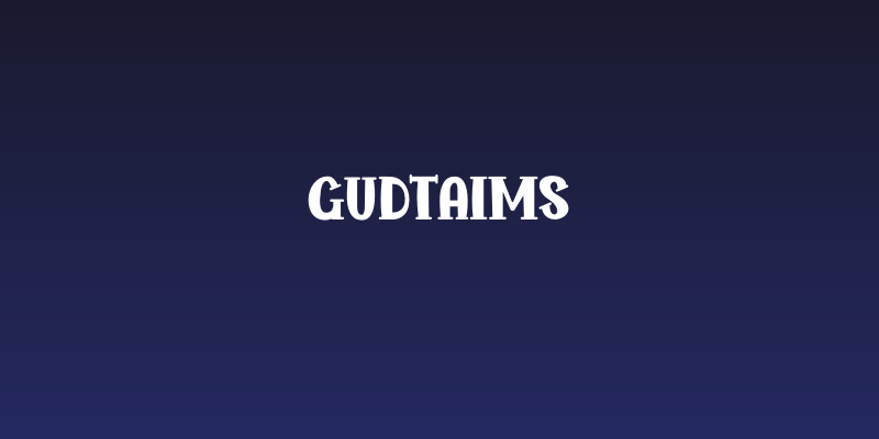 GUDTAIMS Social Header