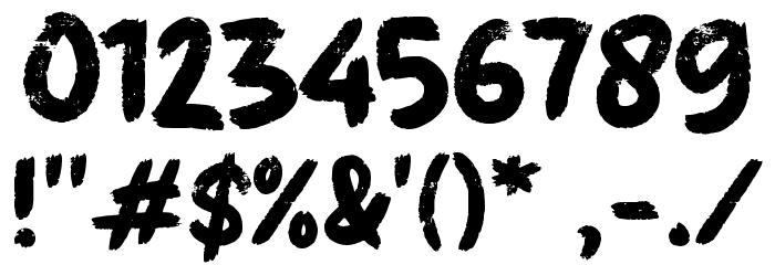 GUELO Font OTHER CHARS