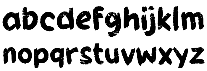 GUELO Font LOWERCASE