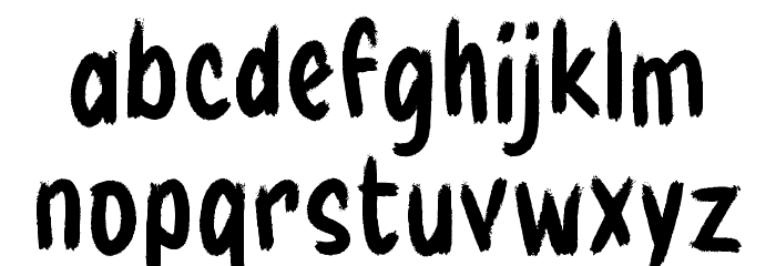 GUERRA Font LOWERCASE