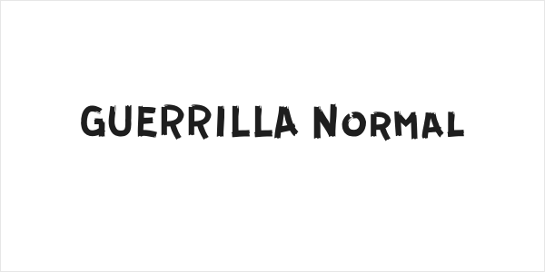 GUERRILLA Normal Logo
