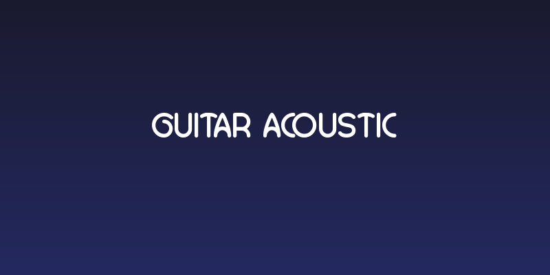 GUITAR ACOUSTIC Social Header