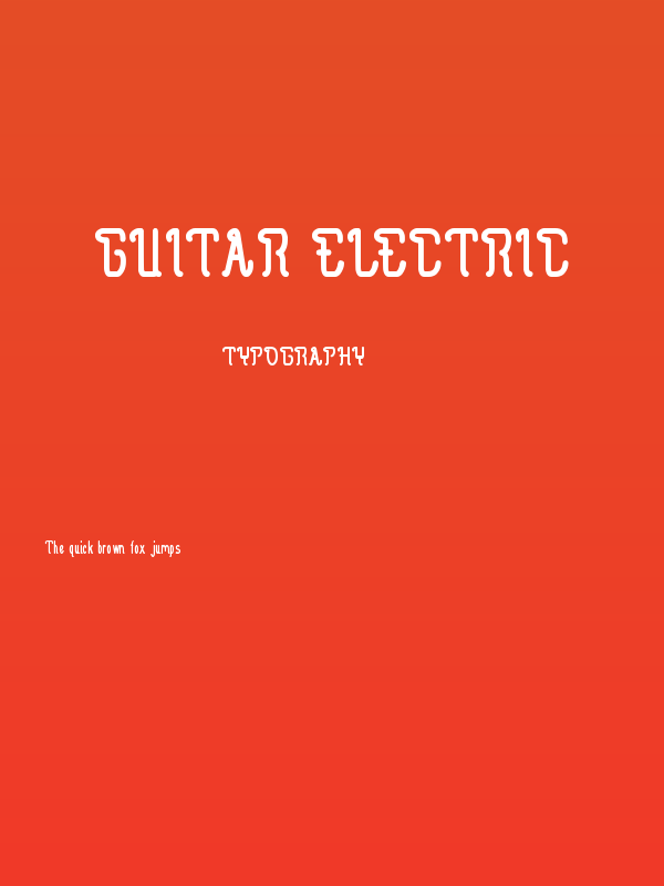 GUITAR ELECTRIC Poster