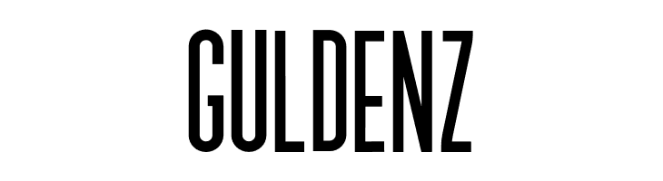 GULDENZ  Fuentes Gratis Descargar